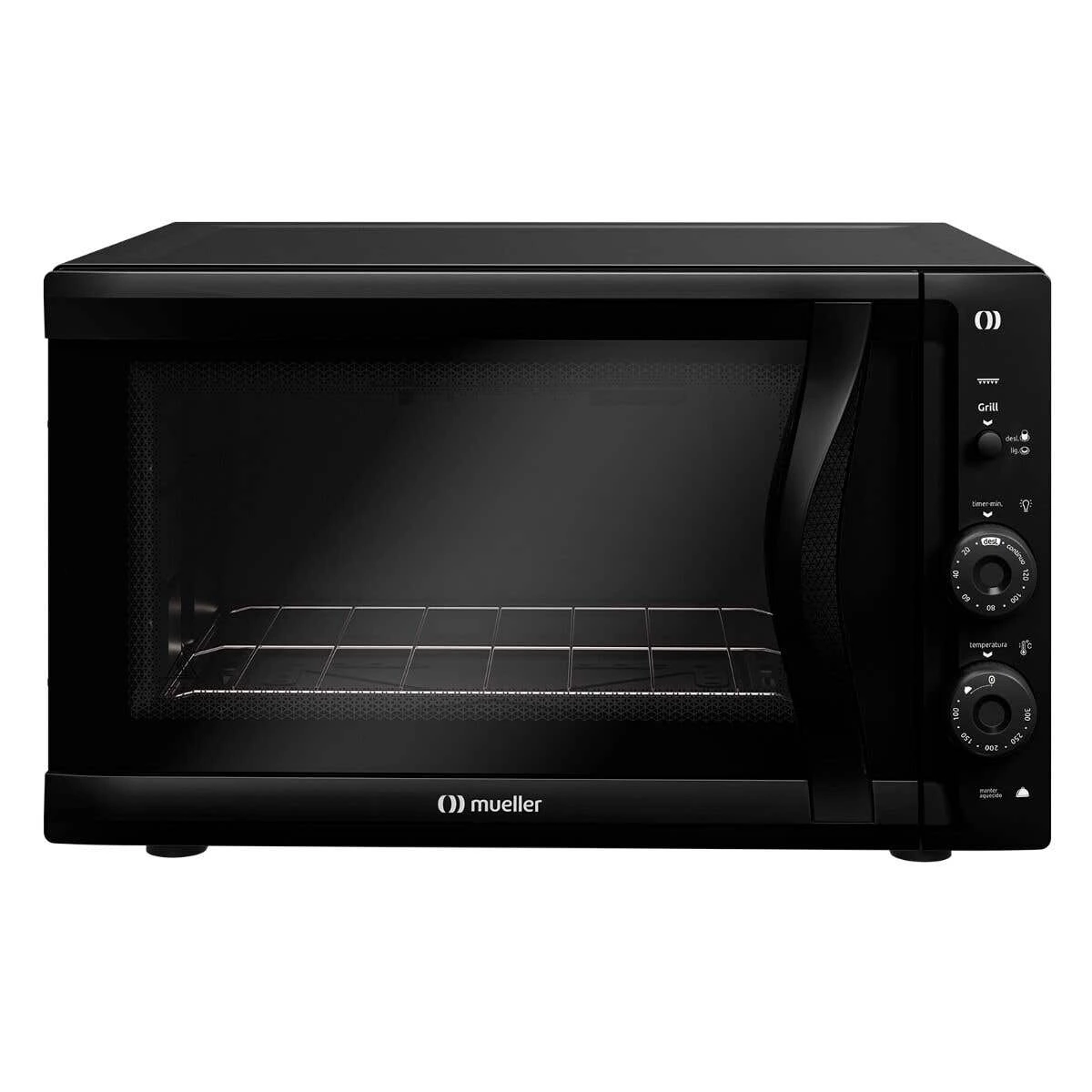 HORNO ELECTRICO MUELLER SONETTO NEGRO MFB50F, imagen 2