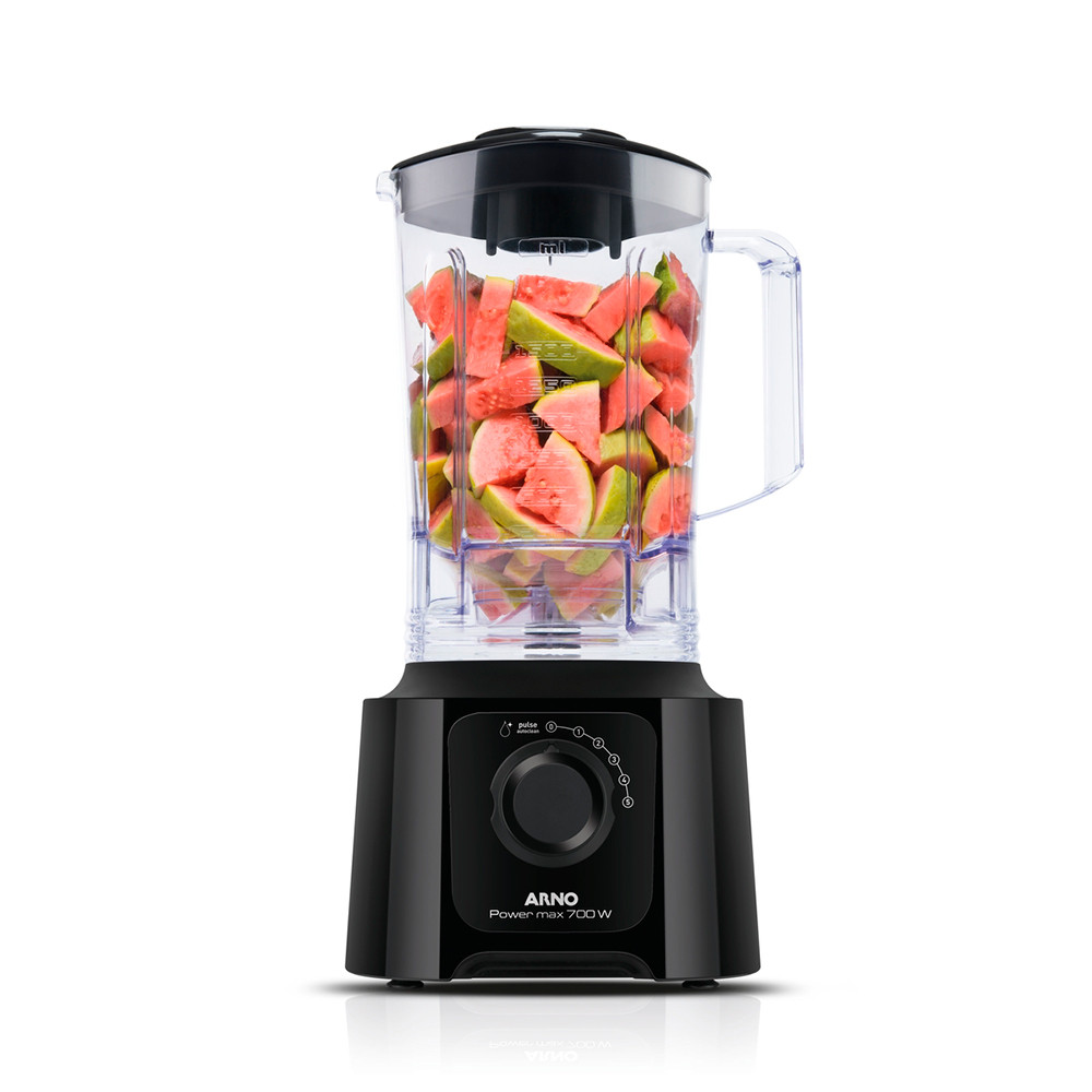 LICUADORA ARNO LN50 POWER MAX NEGRA 5VEL 700W, imagen 2