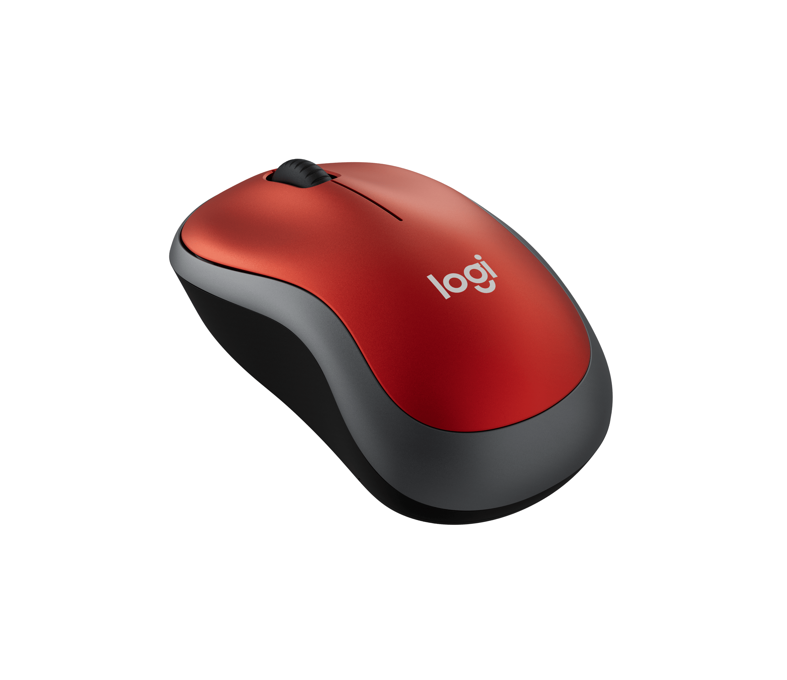 MOUSE LOGITECH M185 2.4 GHZ USB ROJO 910-003635, imagen 2