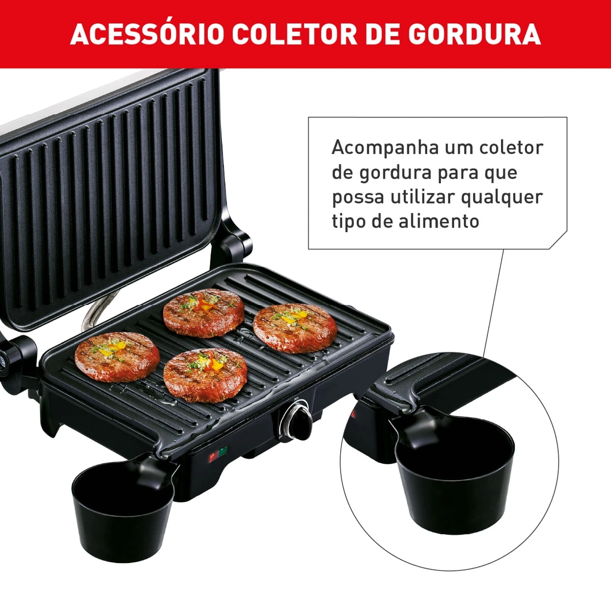SANDWICHERA GRILL DUAL ARNO GNOX INOX, imagen 5