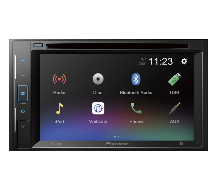 CAR AUDIO PIONEER AVH-A245BT 6.2", imagen 3