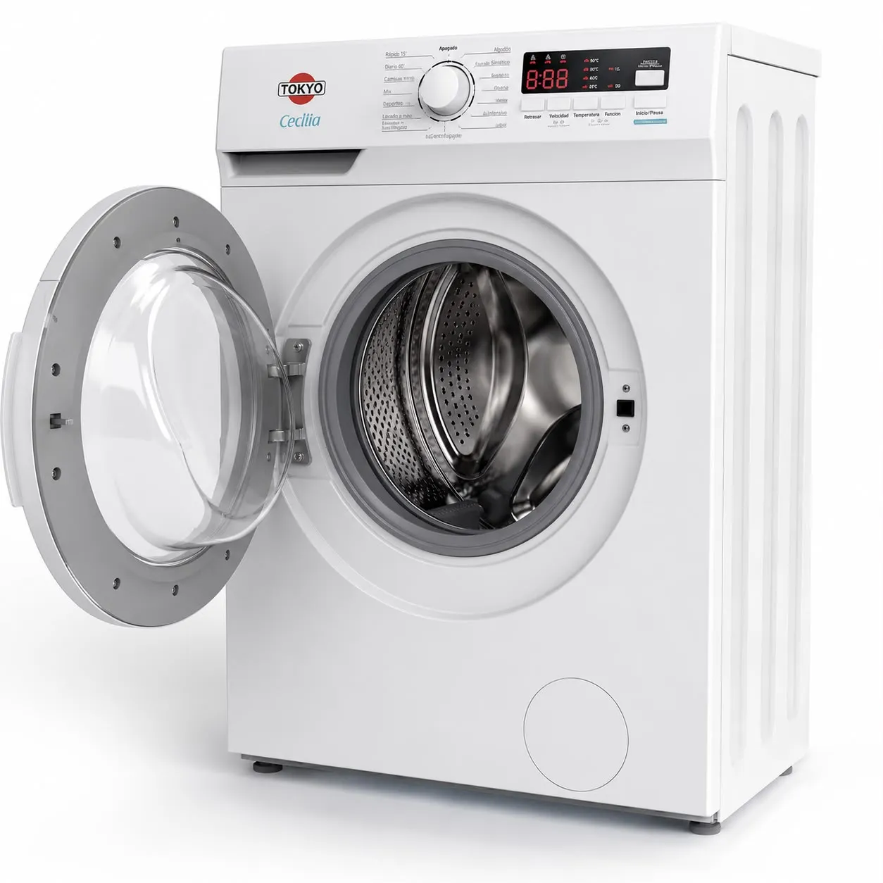 LAVARROPAS AUTOMATICA TOKYO CECILIA CLEAN MAS 6KG, imagen 2