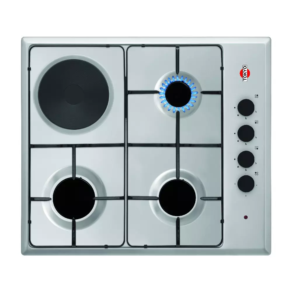 ANAFE COMBINADO ANKA A GAS CON ENCENDIDO ELECTRICO