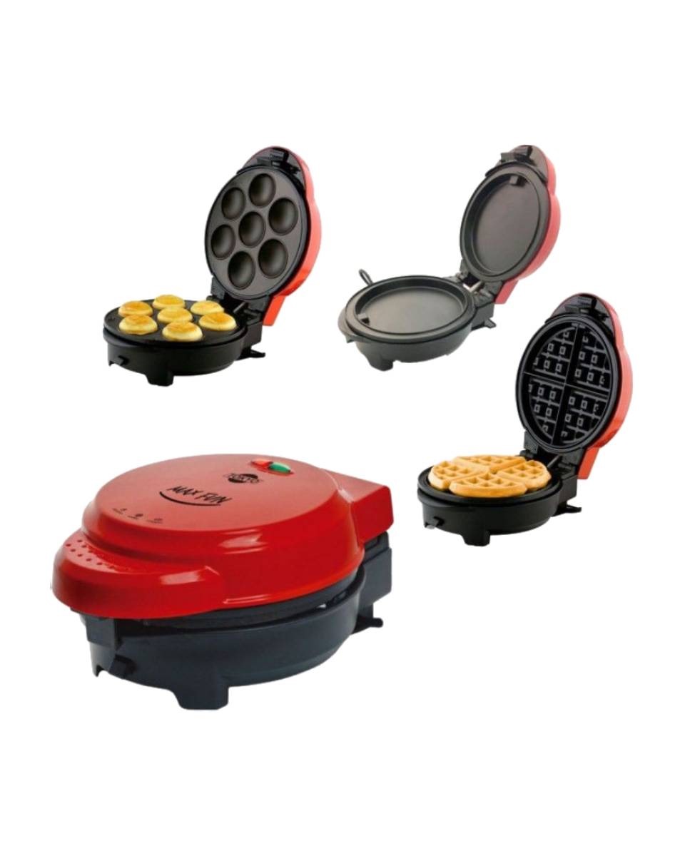 SANDWICHERA TOKYO MAXFUN2 MULTI FUNCION WAFFLES/CREPPES/CUPCAKES