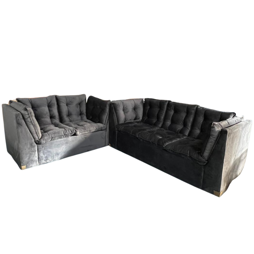 SOFA ALADIN 3Y2 LUGARES COLOR GRIS