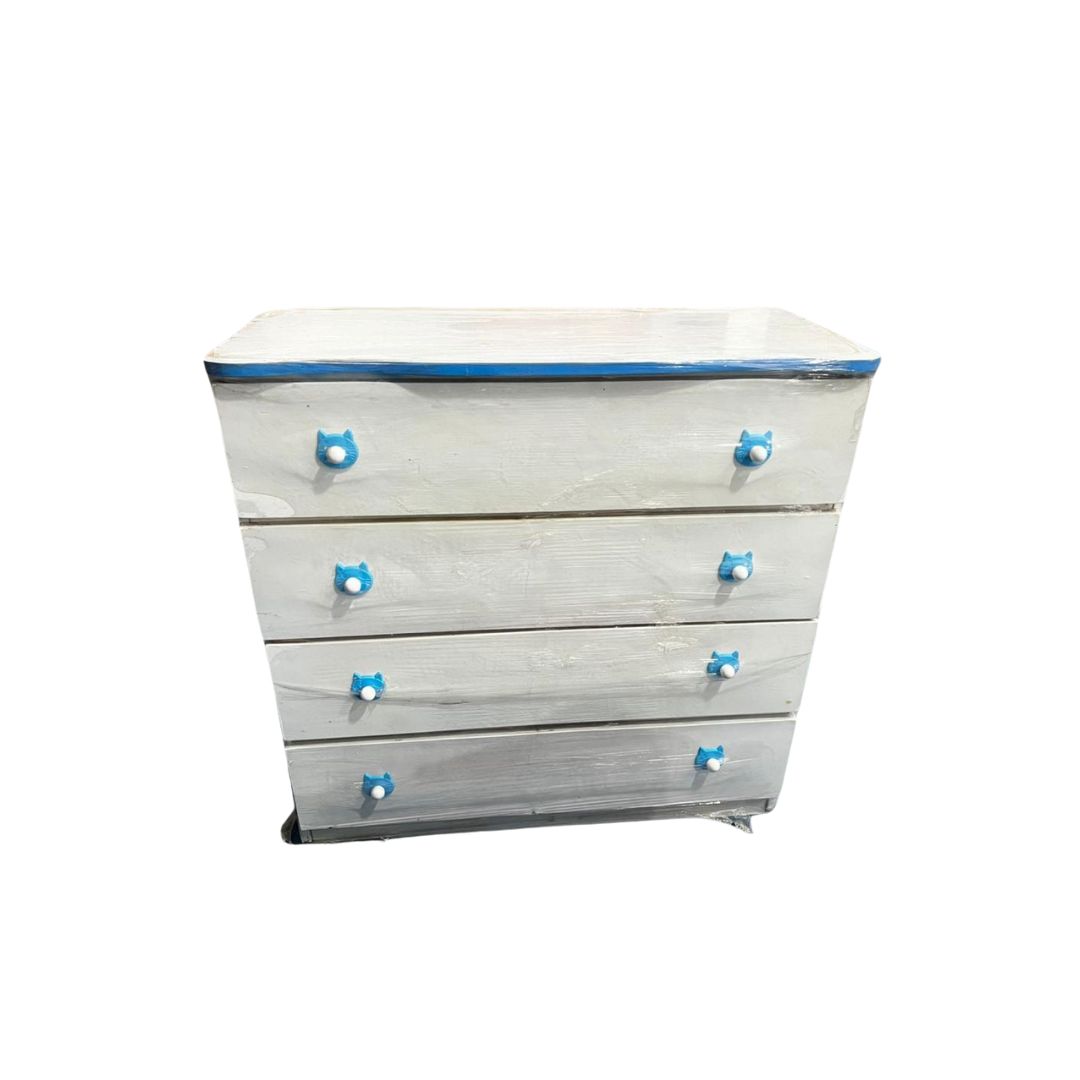 COMODA INFANTIL BLANCO/AZUL NIÑO
