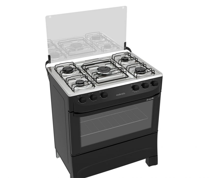 COCINA MUELLER DE 5H NEGRO MODERATTO