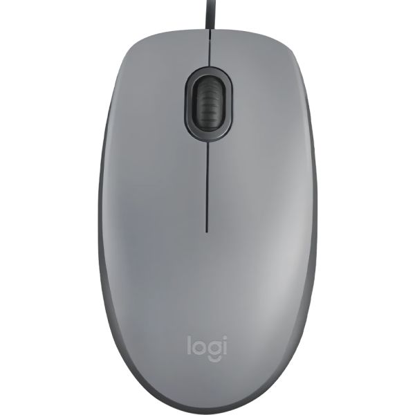 MOUSE LOGITECH M110 SILENT USB OPTICO GRIS 910-006757