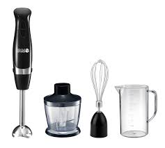 MIXER RJAM HB101 3 EN 1 NEGRO/INOX 600W