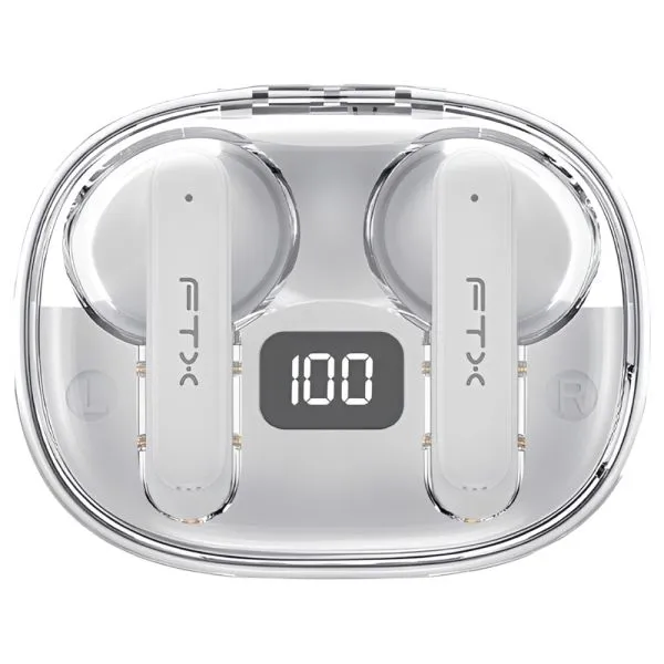 AURICULAR EARPHONE E80-WH BT/MIC/ENC/TOUCH/IPX6 BLANCO
