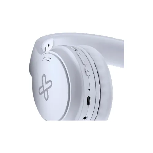 AURICULAR HEADSET KNH-300WH KLIP ESCAPE MIC/BT/3.5MM/ANC/BLANCO, imagen 2