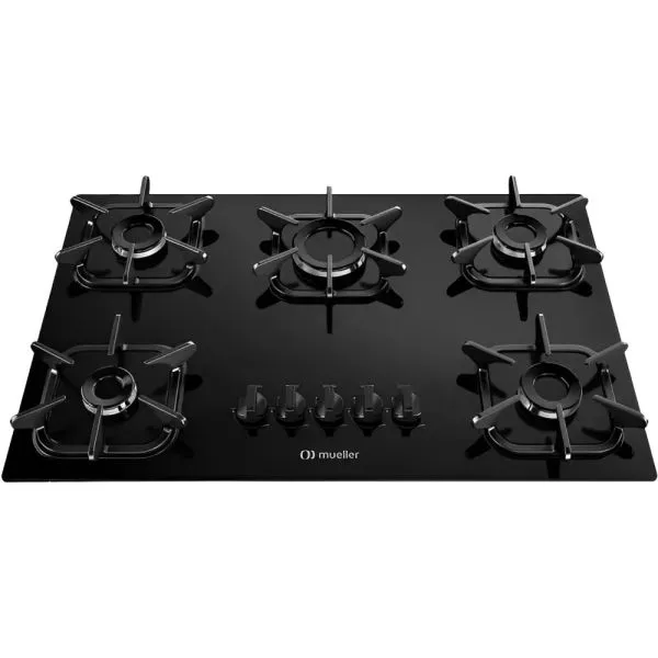 ANAFE MUELLER 5H TRI/LLAM NEGRO COOKTOP