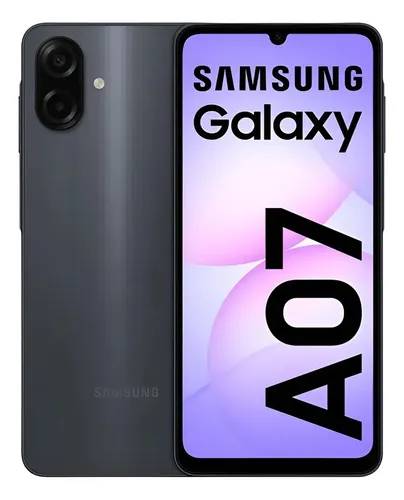 CELULAR SAMSUNG A07 LTE 64GB/04GB RAM COLOR NEGRO