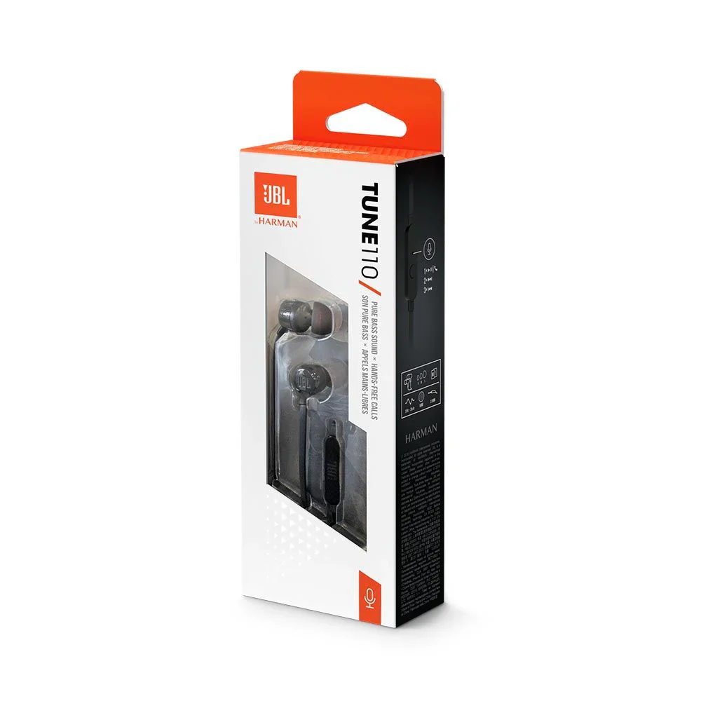 AURICULAR JBL T110 NEGRO