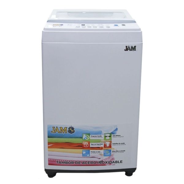 LAVARROPAS JAM AUTOMATICO ALBA 7KG CARGA SUPERIOR, BCO
