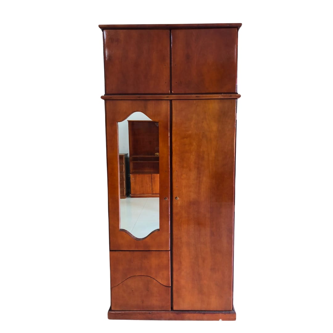 ROPERO DE MADERA 2P ENCHAPADO