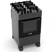 COCINA A GAS JAM EVA TOP GLASS 4H NEGRO